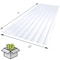 Suntuf 26 in. x 6 ft. Clear Polycarbonate Roof Panel, 10PK 400985 - alternate 3